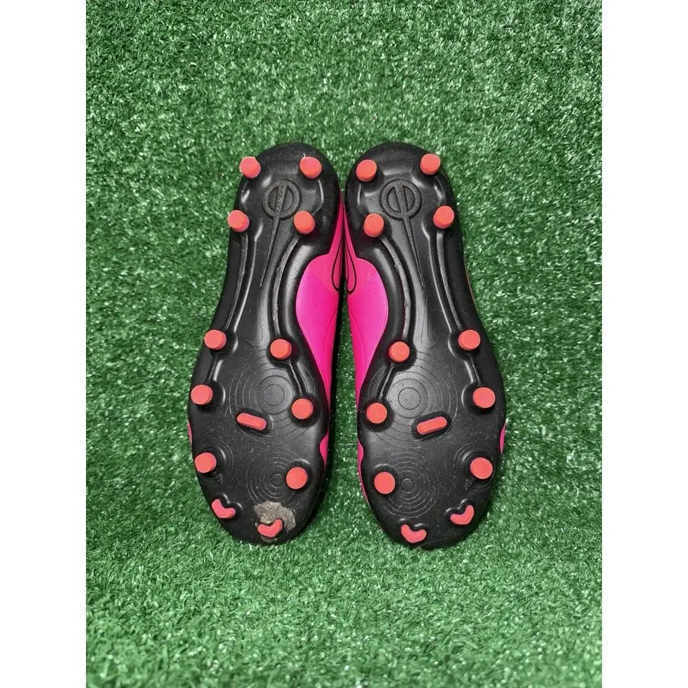 Nike Tiempo‎ Legend Club FG Kids Size 6Y Pink Black Soccer Cleats DV4352-600